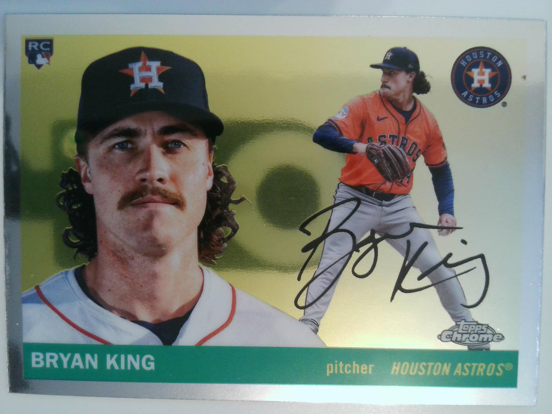 2025 Topps Chrome Platinum Baseball Bryan King #380 Rookie