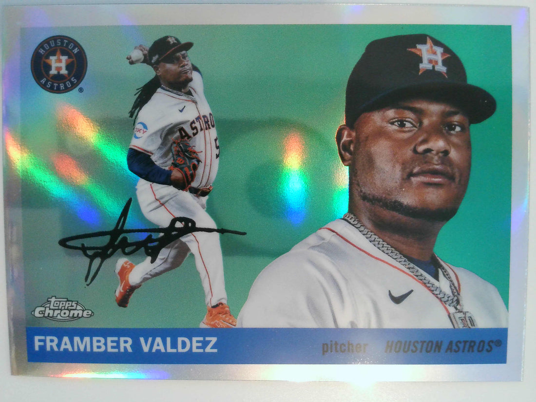 2025 Topps Chrome Platinum Baseball Refractors Framber Valdez #44