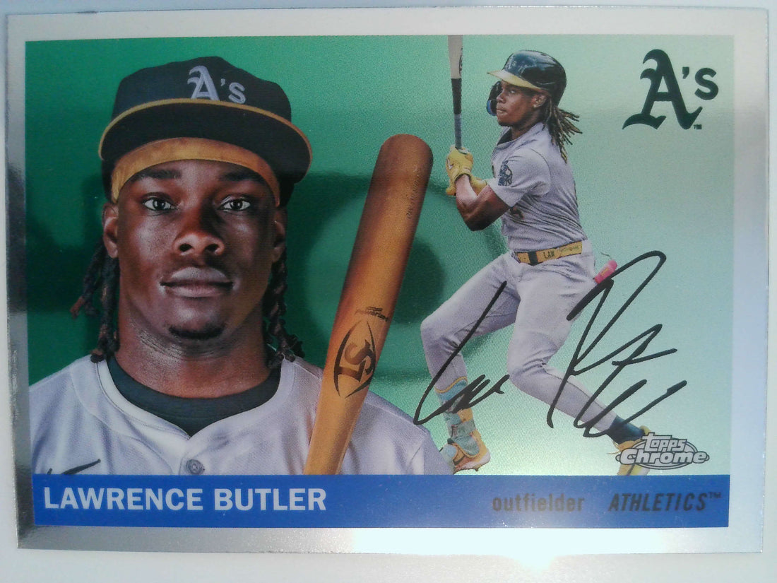 2025 Topps Chrome Platinum Baseball Lawrence Butler #100