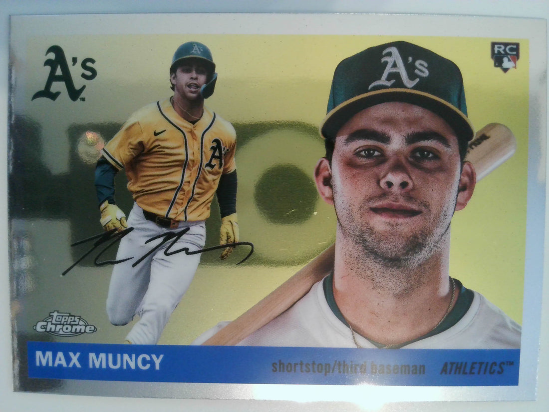 2025 Topps Chrome Platinum Baseball Max Muncy #285 Rookie