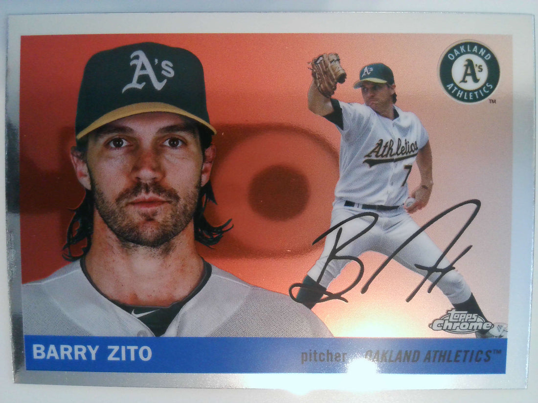 2025 Topps Chrome Platinum Baseball Barry Zito #365