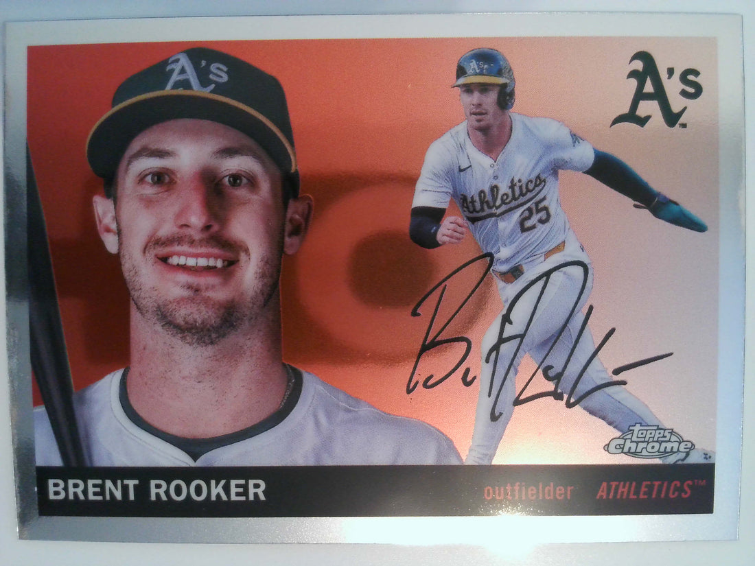 2025 Topps Chrome Platinum Baseball Brent Rooker #82