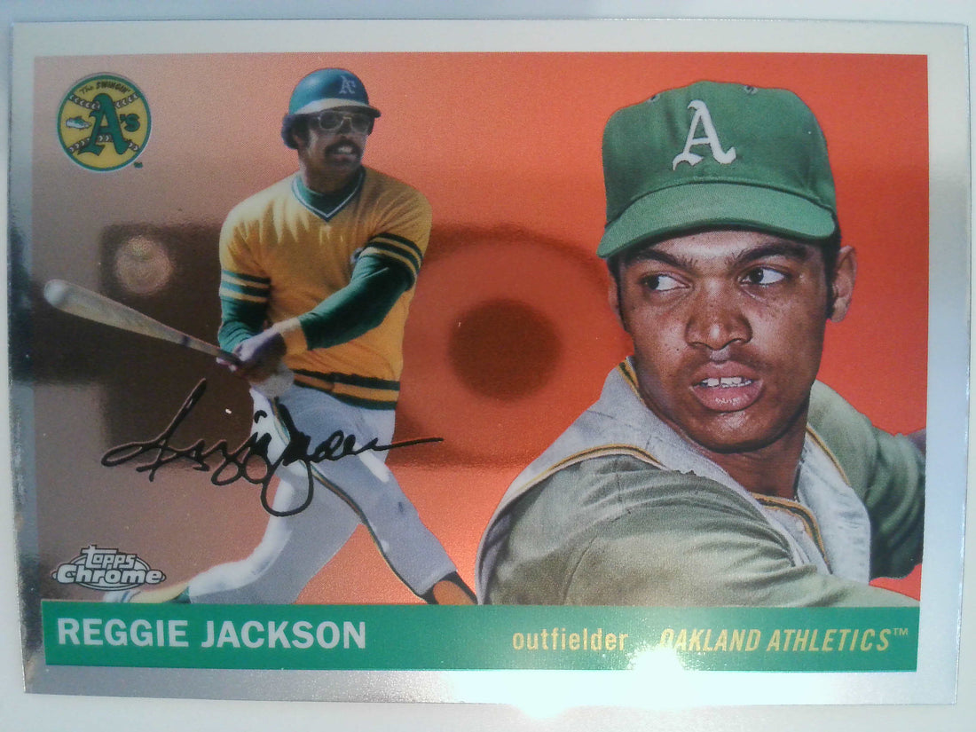 2025 Topps Chrome Platinum Baseball Reggie Jackson #337