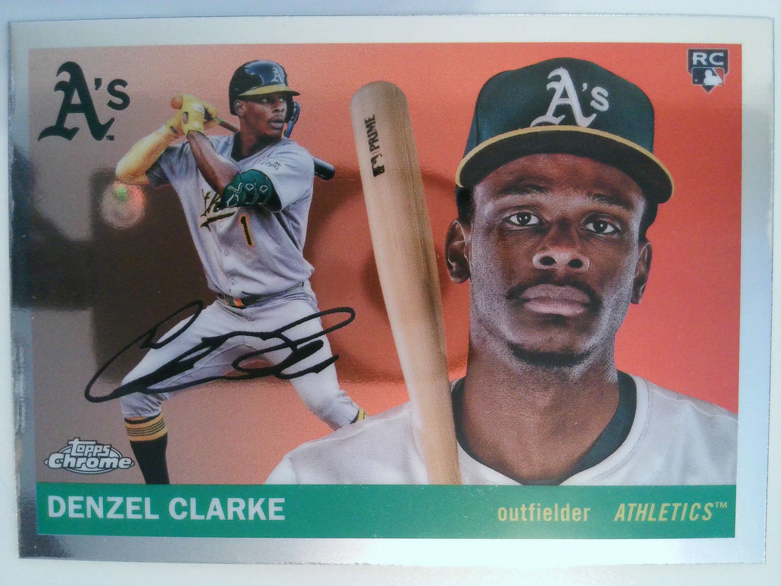 2025 Topps Chrome Platinum Baseball Denzel Clarke #23 Rookie