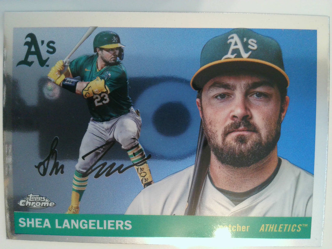 2025 Topps Chrome Platinum Baseball Shea Langeliers #51