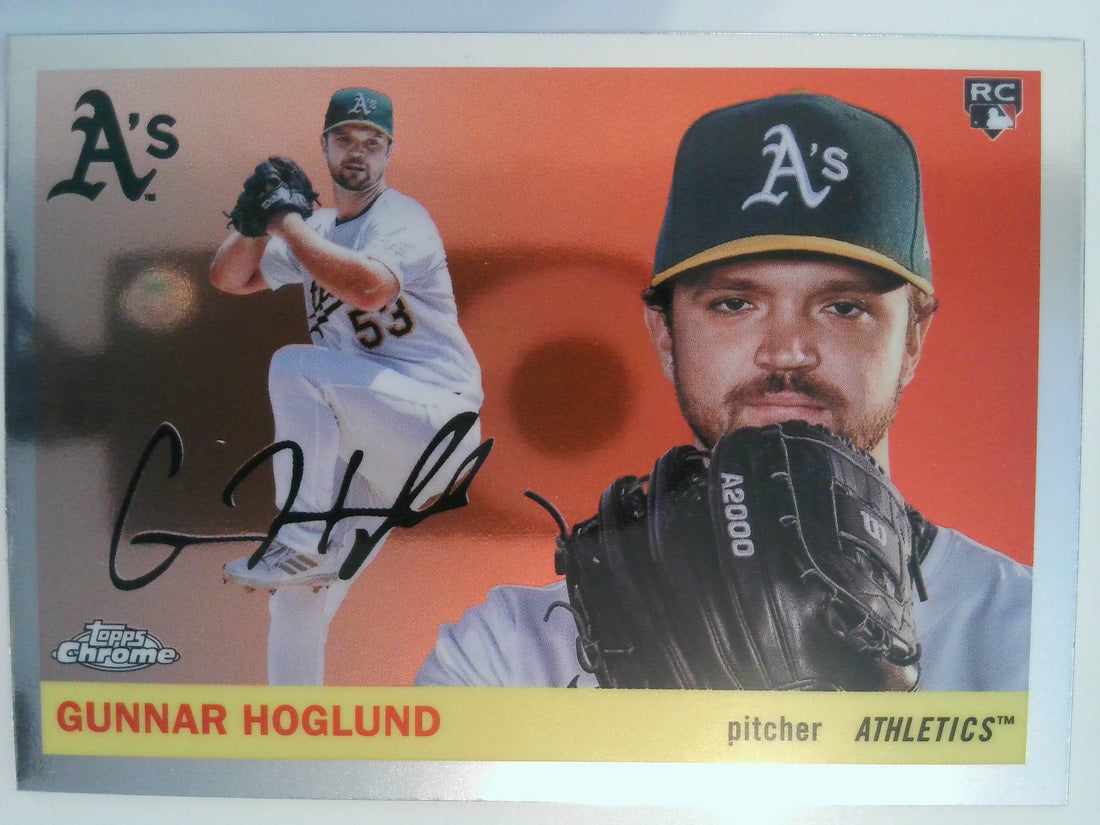 2025 Topps Chrome Platinum Baseball Gunnar Hoglund #385 Rookie