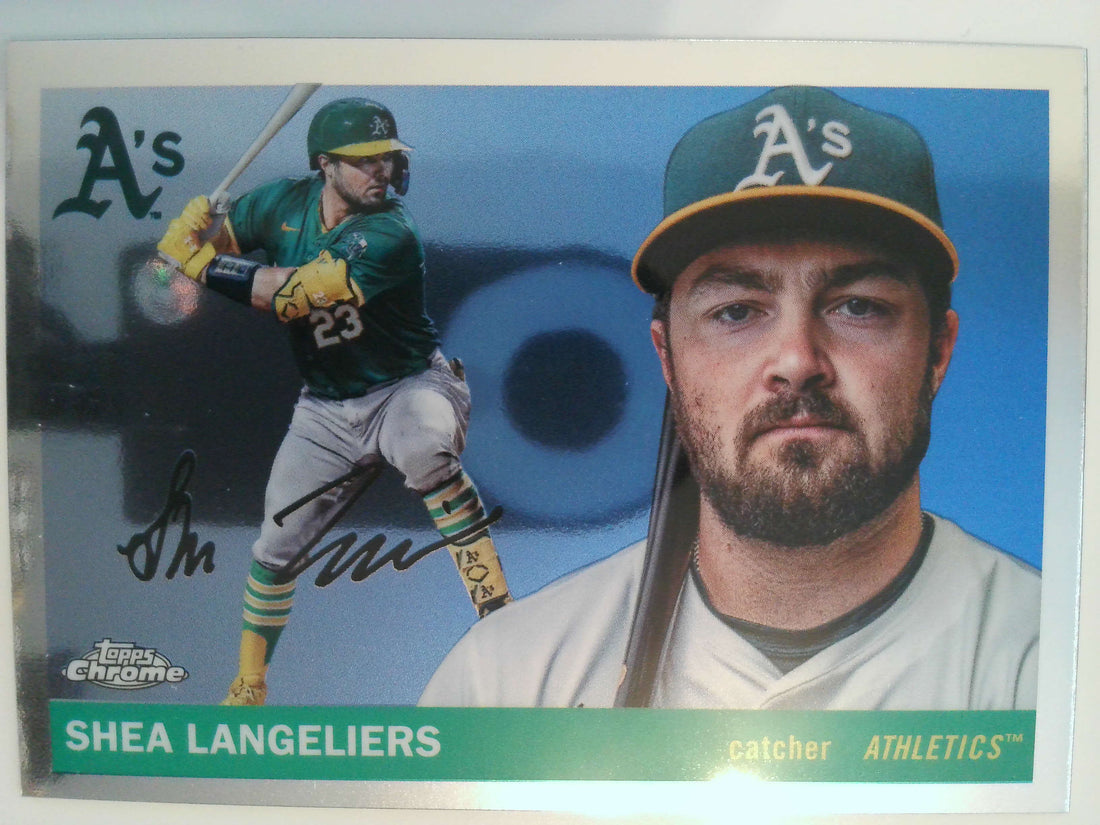 2025 Topps Chrome Platinum Baseball Shea Langeliers #51