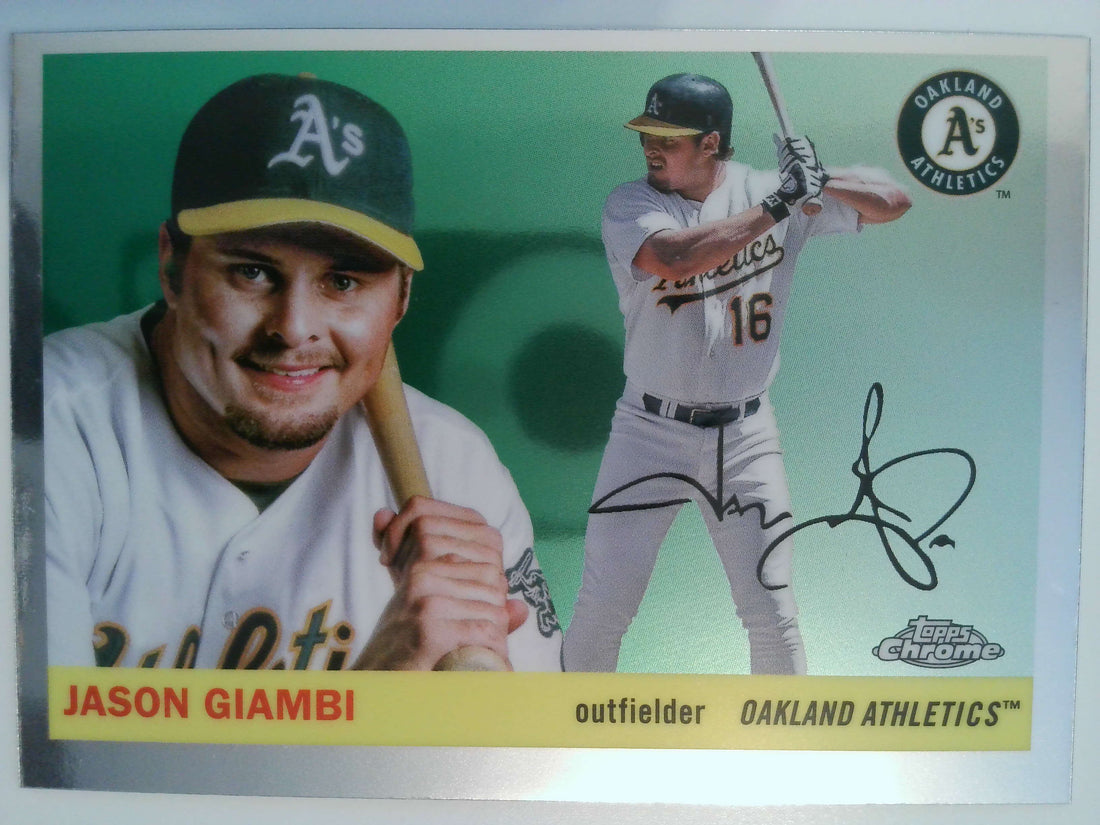 2025 Topps Chrome Platinum Baseball Jason Giambi #276