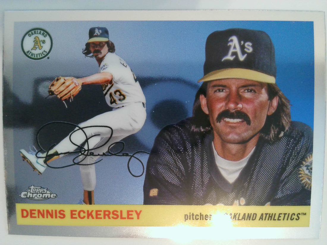 2025 Topps Chrome Platinum Baseball Dennis Eckersley #382