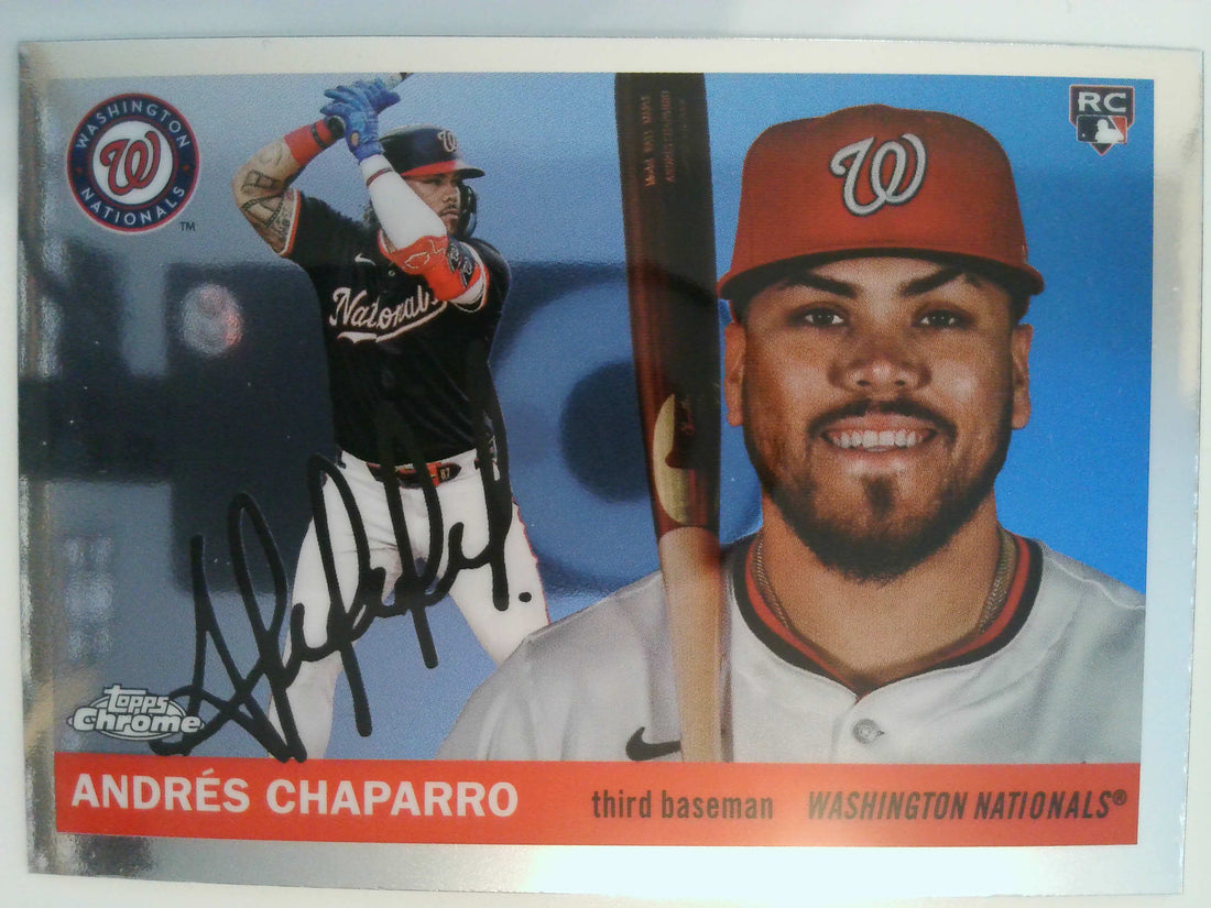 2025 Topps Chrome Platinum Baseball Andrés Chaparro #266 Rookie