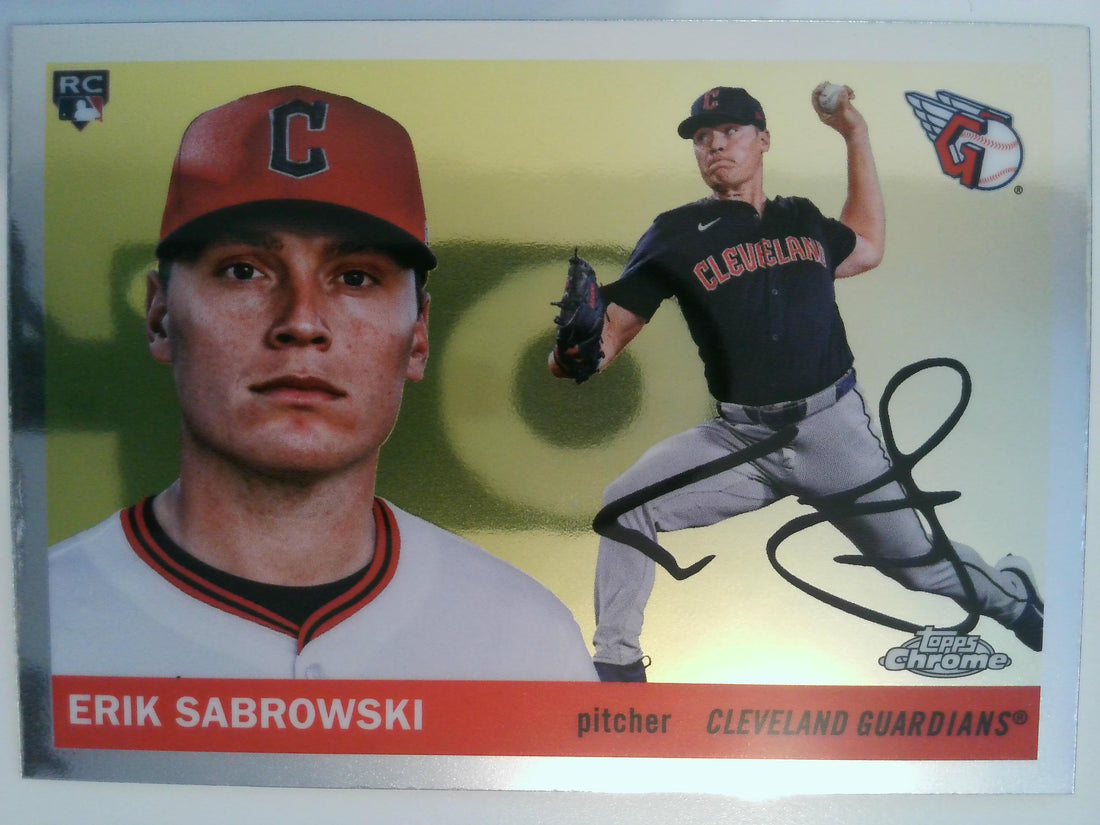 2025 Topps Chrome Platinum Baseball Erik Sabrowski #259 Rookie