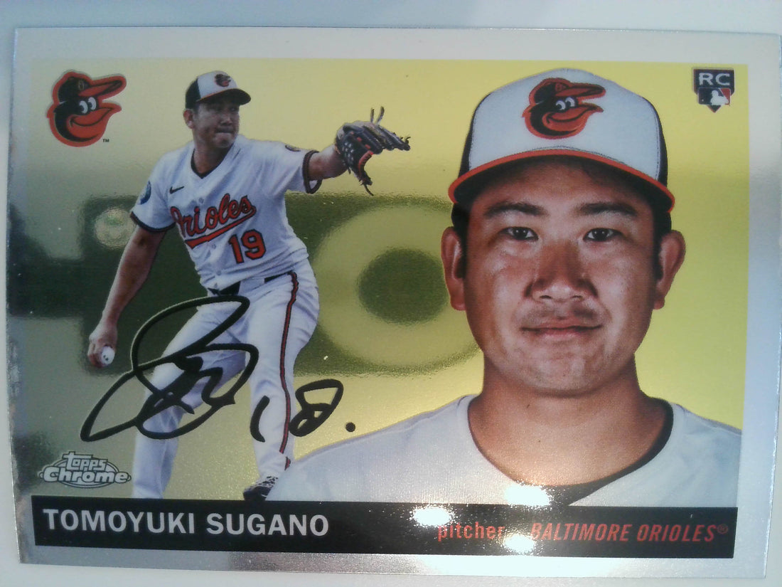 2025 Topps Chrome Platinum Baseball Tomoyuki Sugano #394 Rookie