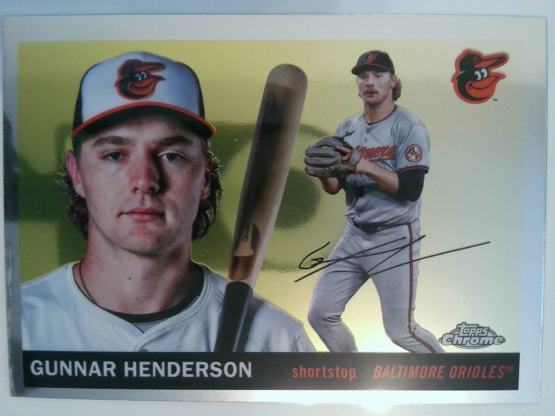 2025 Topps Chrome Platinum Baseball Gunnar Henderson #96