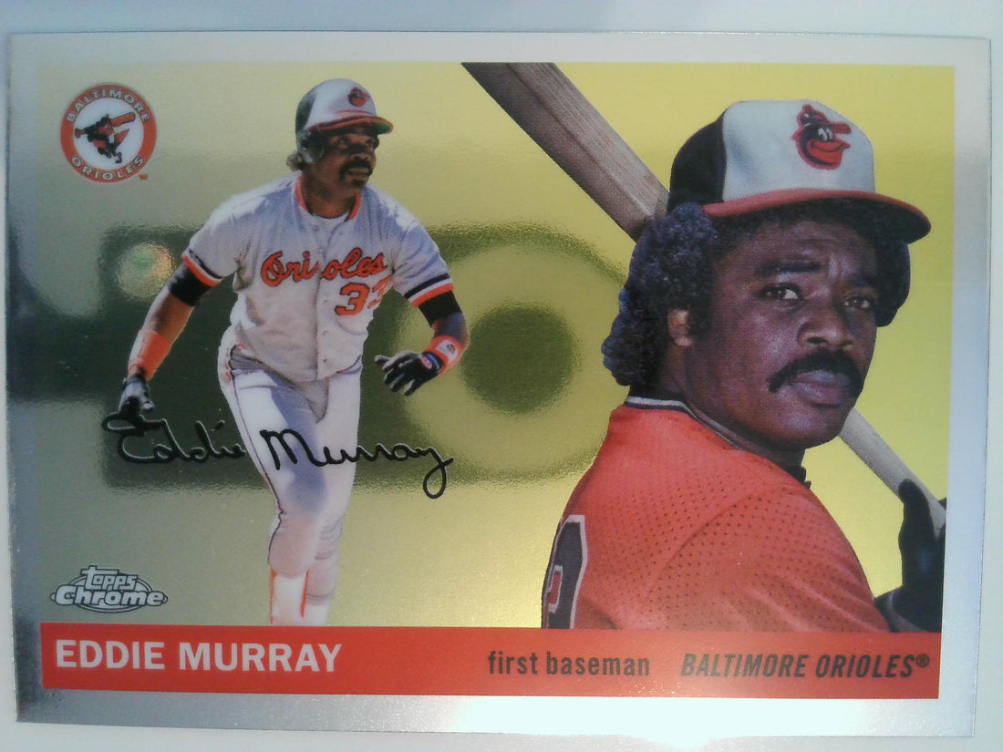 2025 Topps Chrome Platinum Baseball Eddie Murray #381