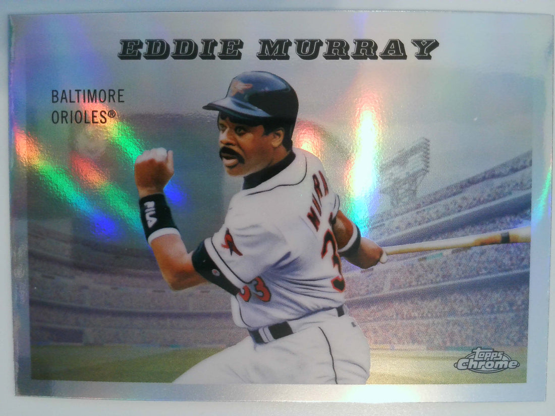 2025 Topps Chrome Platinum 1955 Topps Rails and Sails Eddie Murray #55RS-17