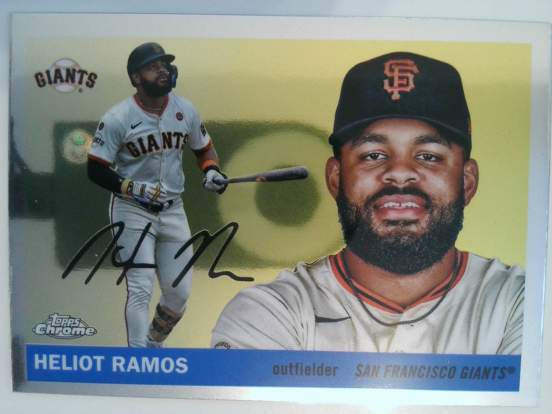 2025 Topps Chrome Platinum Baseball Heliot Ramos #191