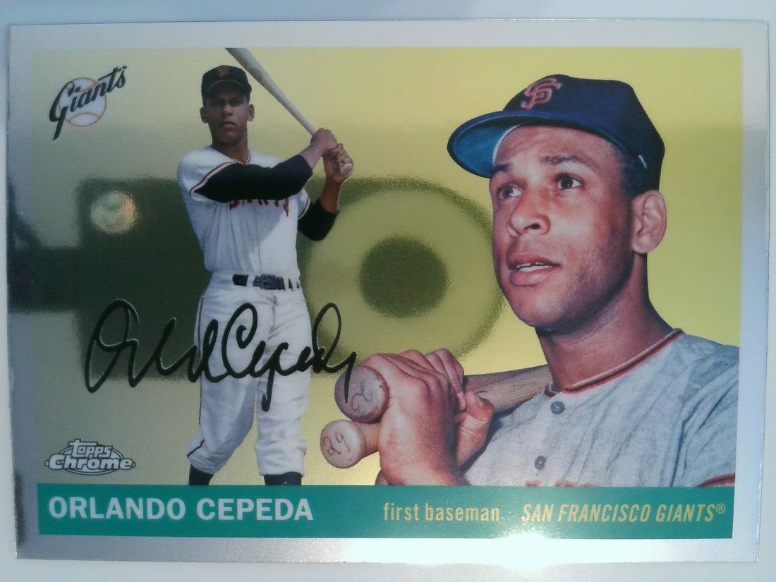 2025 Topps Chrome Platinum Baseball Orlando Cepeda #436