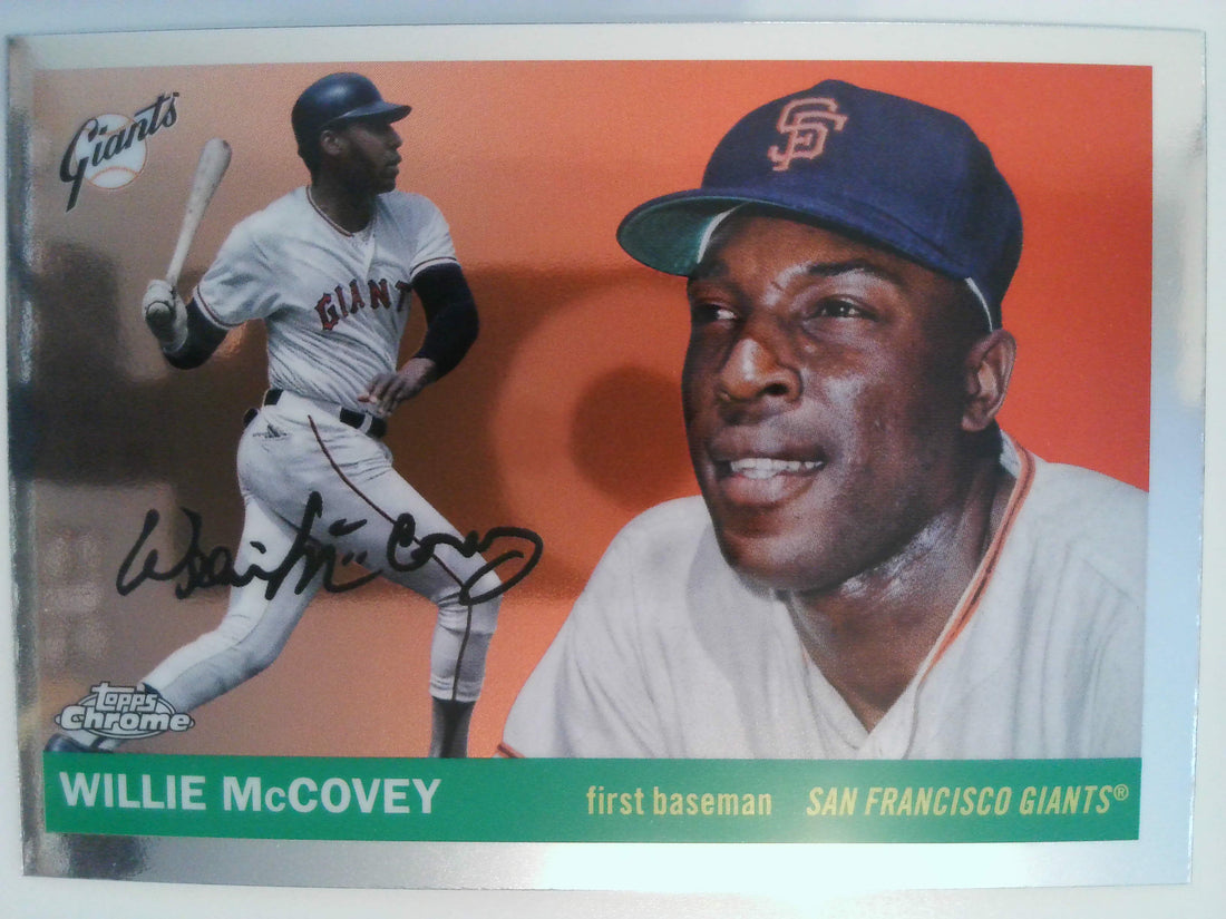 2025 Topps Chrome Platinum Baseball Willie McCovey #404