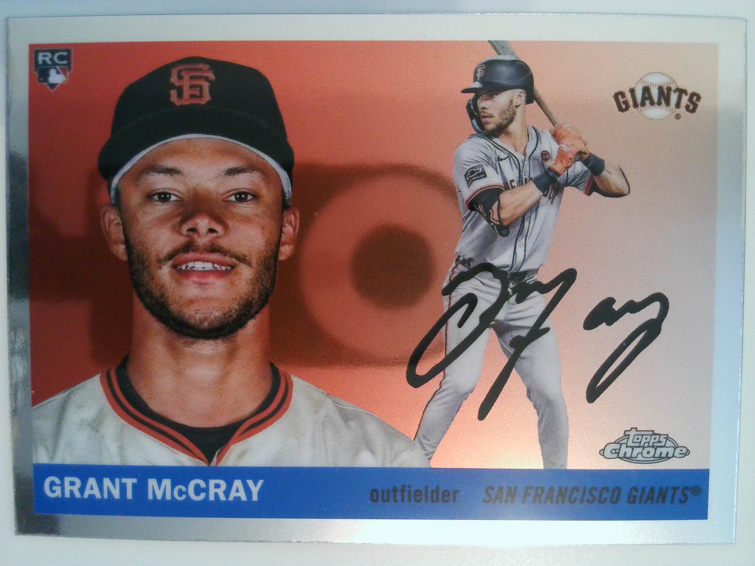 2025 Topps Chrome Platinum Baseball Grant McCray #202 Rookie