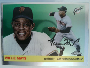 2025 Topps Chrome Platinum Baseball Willie Mays #469