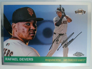 2025 Topps Chrome Platinum Baseball Rafael Devers #83