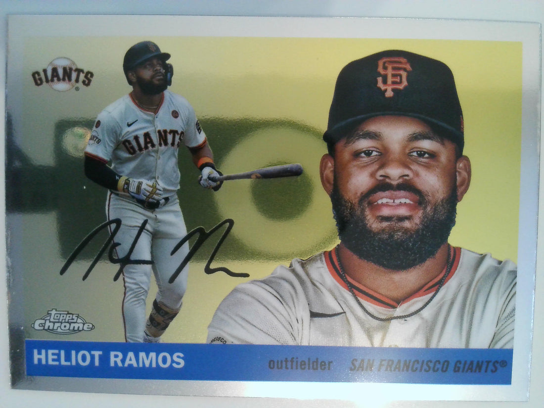 2025 Topps Chrome Platinum Baseball Heliot Ramos #191