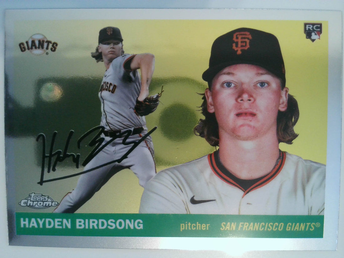 2025 Topps Chrome Platinum Baseball Hayden Birdsong #336 Rookie