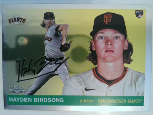 2025 Topps Chrome Platinum Baseball Hayden Birdsong #336 Rookie
