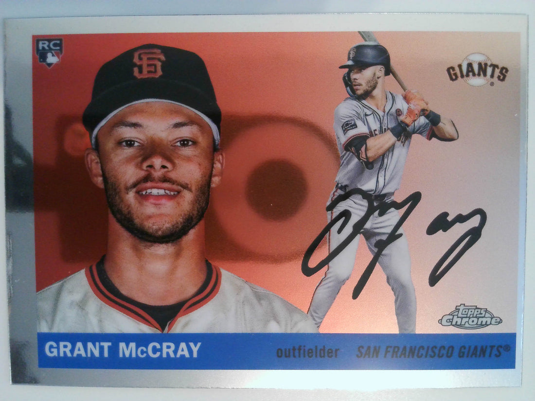 2025 Topps Chrome Platinum Baseball Grant McCray #202 Rookie