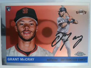 2025 Topps Chrome Platinum Baseball Grant McCray #202 Rookie