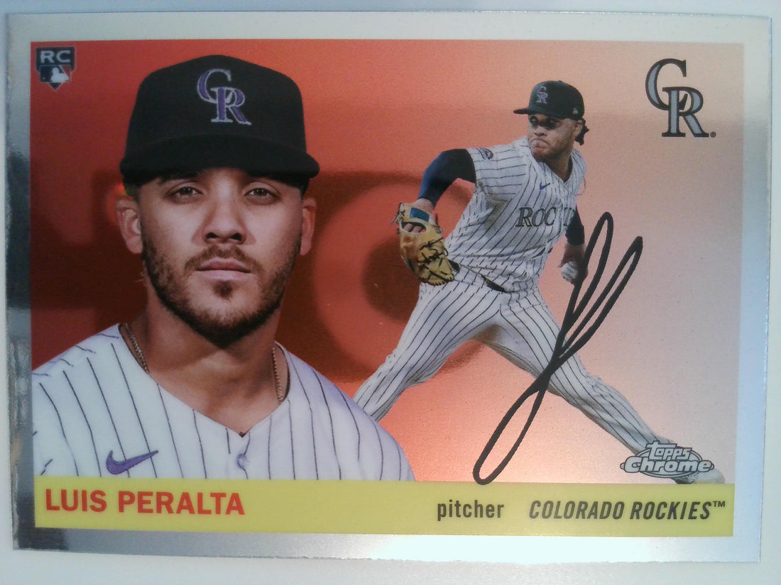 2025 Topps Chrome Platinum Baseball Luis Peralta #237 Rookie
