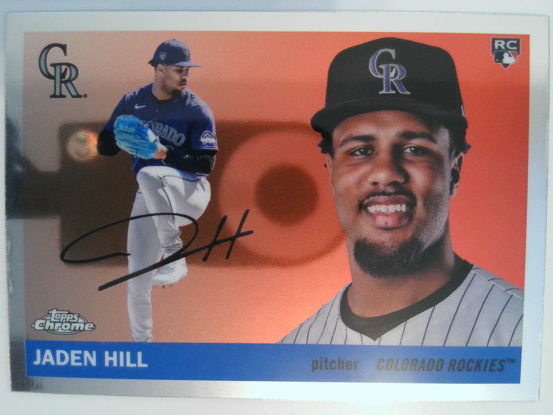 2025 Topps Chrome Platinum Baseball Jaden Hill #221 Rookie