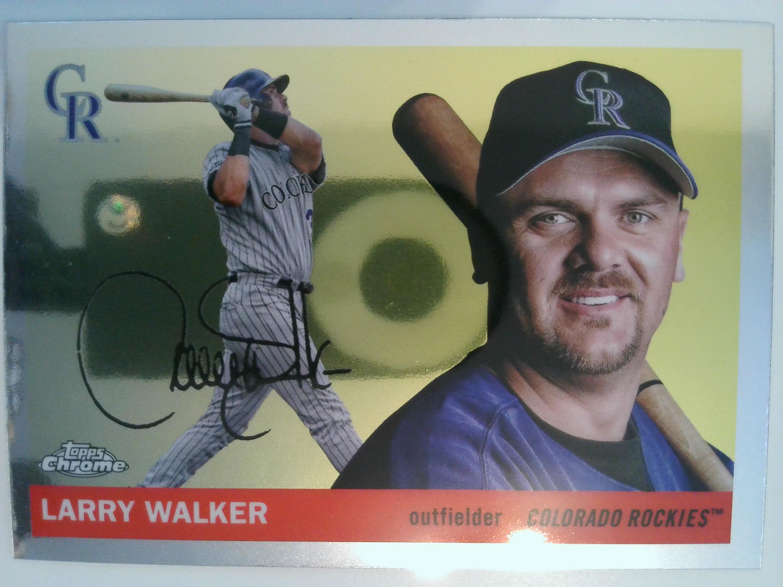 2025 Topps Chrome Platinum Baseball Larry Walker #428
