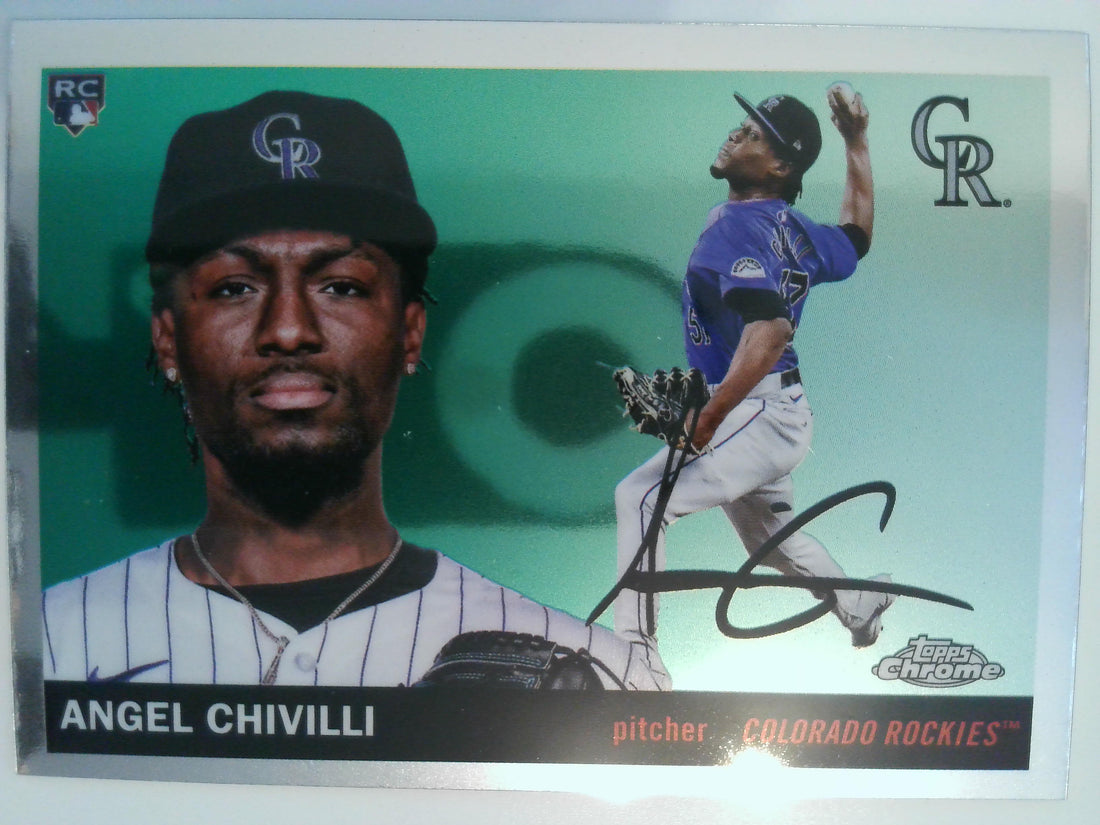 2025 Topps Chrome Platinum Baseball Angel Chivilli #339 Rookie