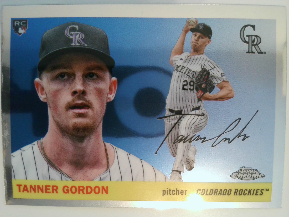 2025 Topps Chrome Platinum Baseball Tanner Gordon #387 Rookie