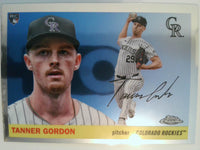 2025 Topps Chrome Platinum Baseball Tanner Gordon #387 Rookie