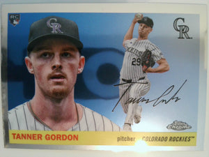 2025 Topps Chrome Platinum Baseball Tanner Gordon #387 Rookie