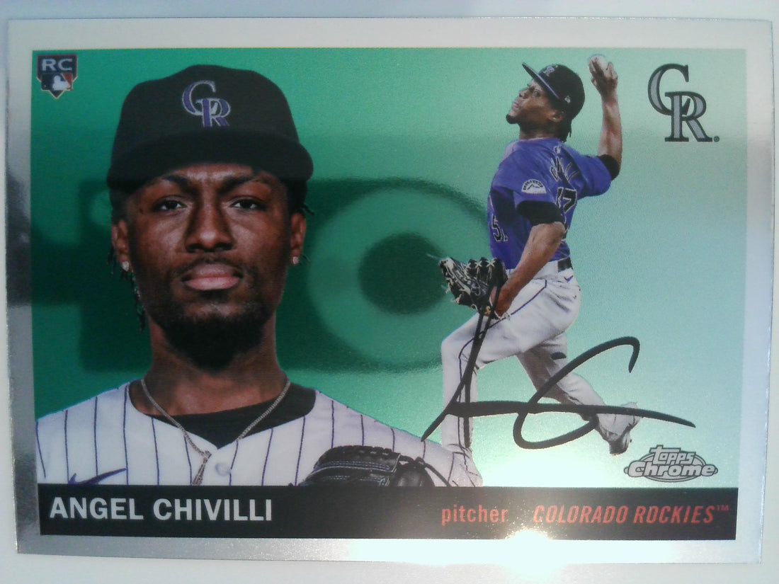 2025 Topps Chrome Platinum Baseball Angel Chivilli #339 Rookie