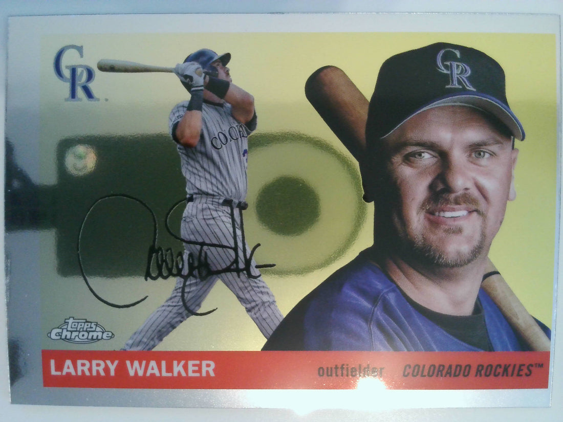 2025 Topps Chrome Platinum Baseball Larry Walker #428