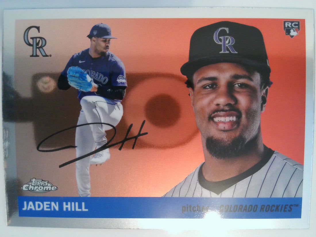 2025 Topps Chrome Platinum Baseball Jaden Hill #221 Rookie