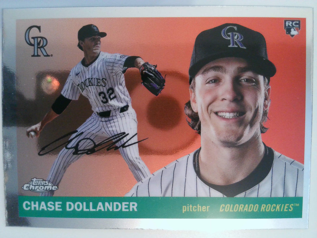 2025 Topps Chrome Platinum Baseball Chase Dollander #288 Rookie