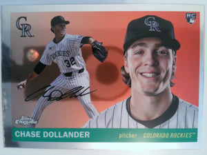 2025 Topps Chrome Platinum Baseball Chase Dollander #288 Rookie