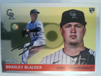 2025 Topps Chrome Platinum Baseball Bradley Blalock #377 Rookie