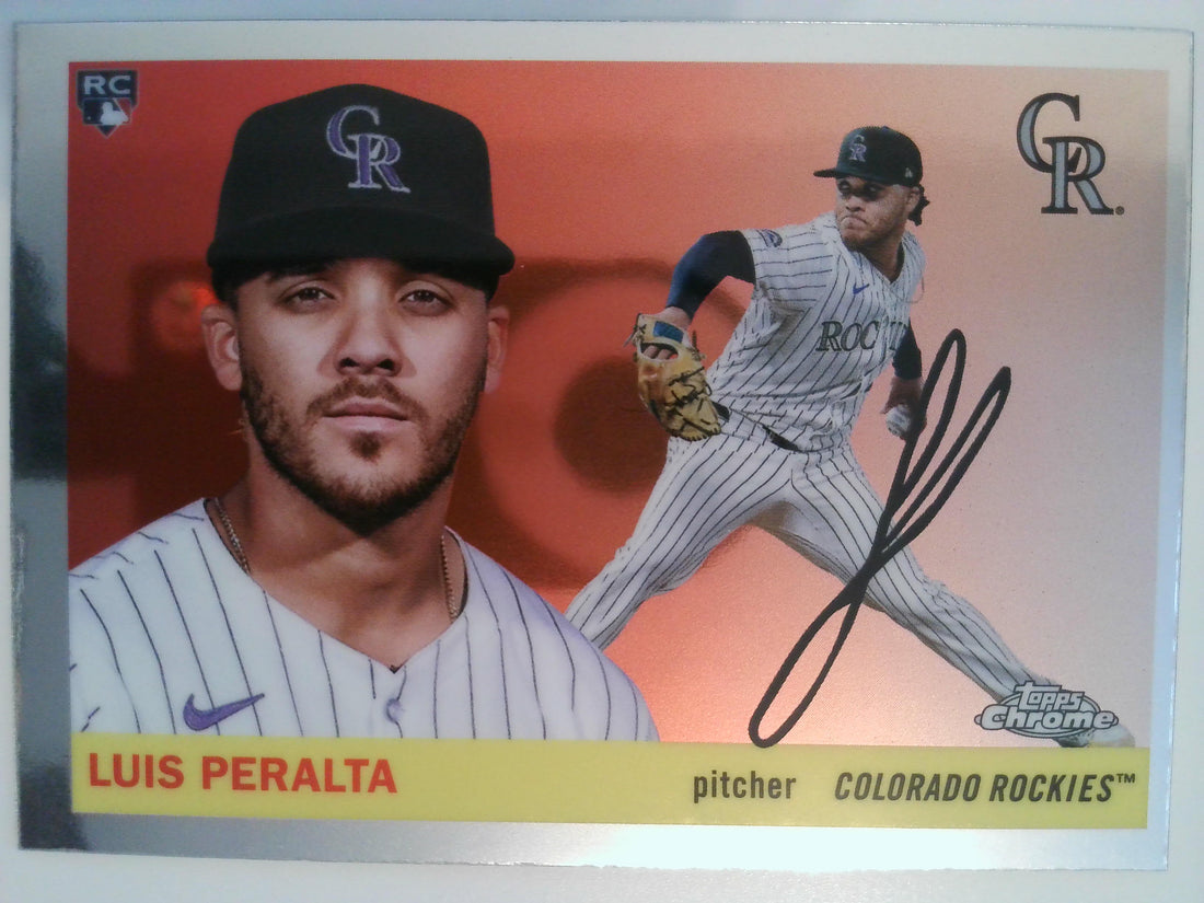 2025 Topps Chrome Platinum Baseball Luis Peralta #237 Rookie