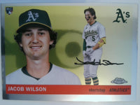 2025 Topps Chrome Platinum Baseball Jacob Wilson #283 Rookie