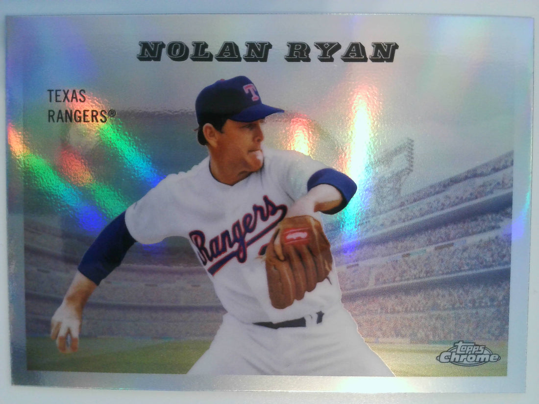 2025 Topps Chrome Platinum 1955 Topps Rails and Sails Nolan Ryan #55RS-15