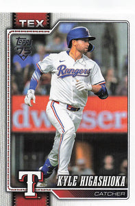 2026 Topps Baseball Kyle Higashioka #557