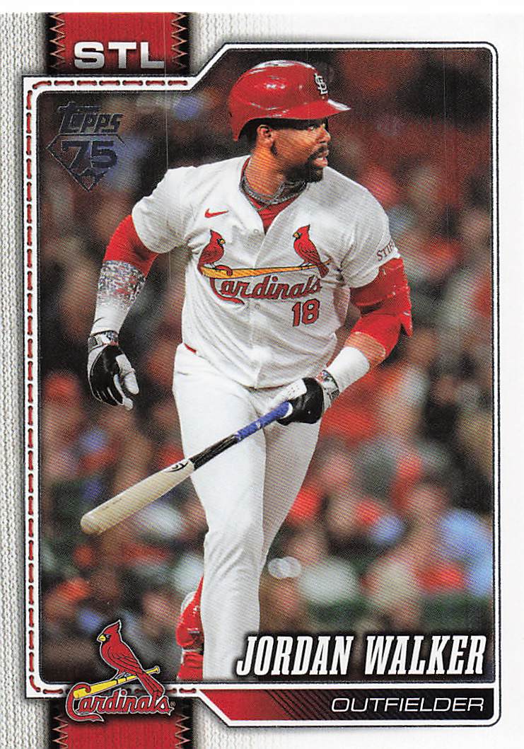 2026 Topps Baseball Jordan Walker #565