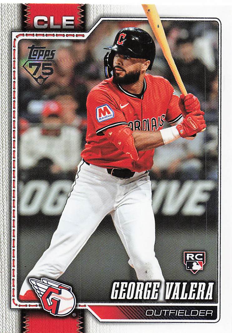 2026 Topps Baseball George Valera #603 Rookie