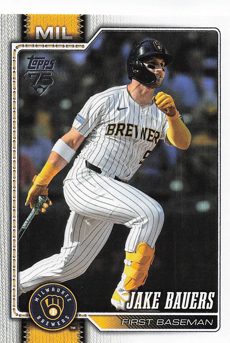 2026 Topps Baseball Jake Bauers #604